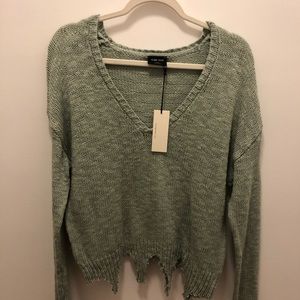 Distressed Sweater